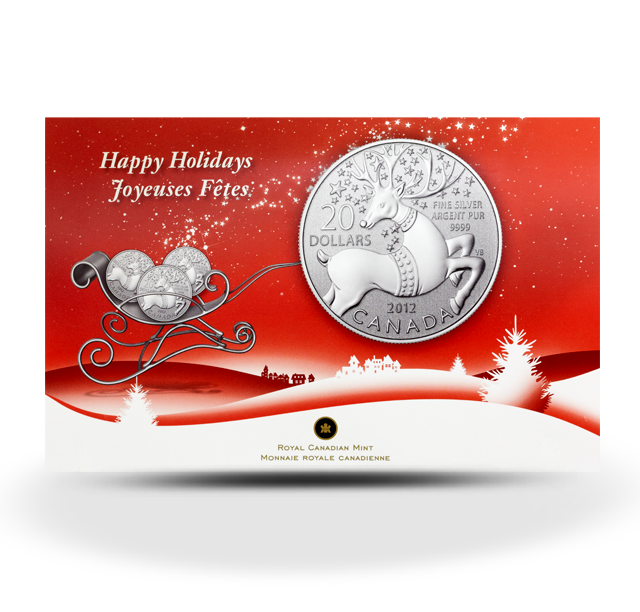 $20 for $20 Fine Silver Coin - Magical Reindeer (2012) | The Royal