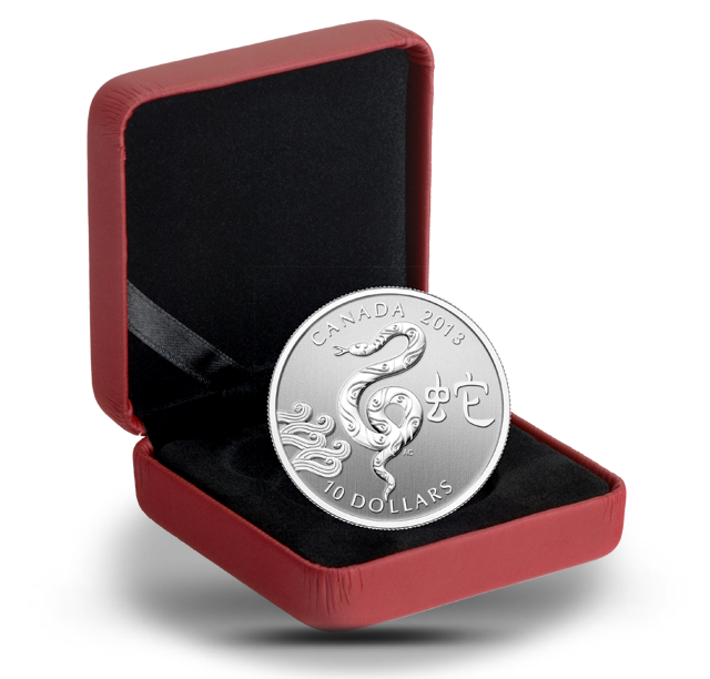 Year of the Snake - Fine Silver 1/2 oz Coin (2013) | The Royal
