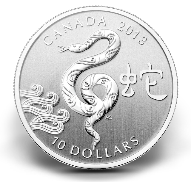 Year of the Snake - Fine Silver 1/2 oz Coin (2013) | The Royal