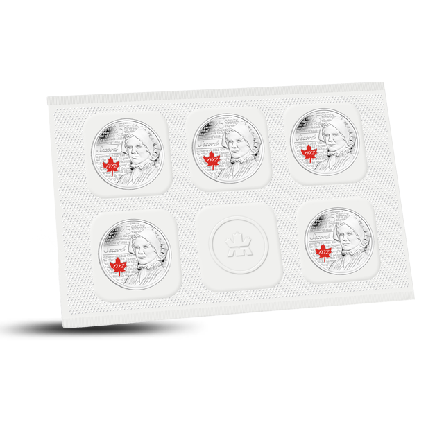 Laura Secord - 25-cent Circulation 10-pack (2013) | The Royal