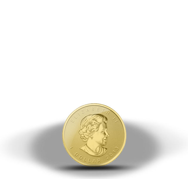 Fine Gold Maple Leaf - 25th Anniversary Fractional Set (2013