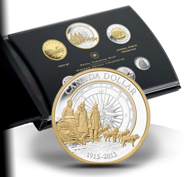 Fine Silver Proof Set - 100th Anniversary of the Canadian Arctic