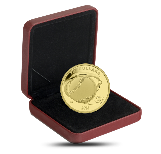 1/4 oz Fine Gold Coin - Hardball - Mintage: 3,500 (2013) | The