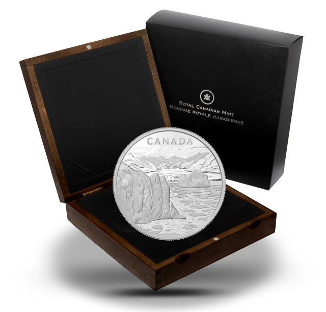 1 Kilo Fine Silver Coin - Canada's Arctic Landscape - Mintage: 750