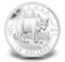 1/2 oz Fine Silver Coin – The Wolf (2013)