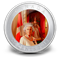 Her Majesty Queen Elizabeth II Coronation - Coloured Coin (2013)