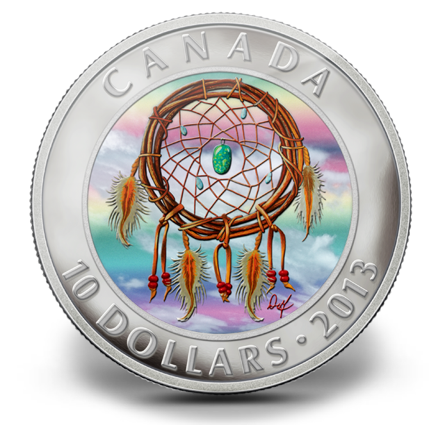 Fine Silver Hologram Coin – Dreamcatcher – Mintage: 10,000 (2013