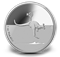 Fine Silver Coin - Kangaroo in Outback (2013)
