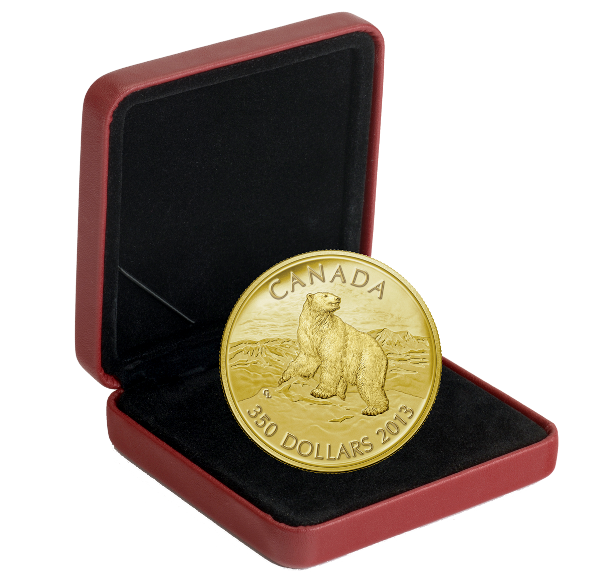 Pure Gold Coin - Polar Bear - Mintage: 600 (2013) | The Royal