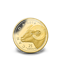 Pièce de 0,5 g en or pur - Le mouflon des montagnes Rocheuses - Tirage : 10 000 (2014)