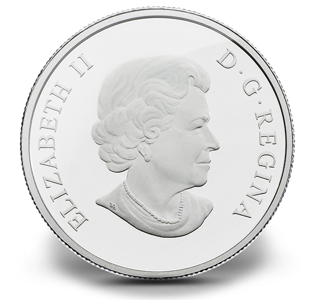 Reference image of 1 oz Fine Platinum Coin - Rocky Mountain Bighorn Sheep - Mintage: 250 (2014)