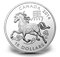 Pièce de 1 oz en argent fin - Année du Cheval (2014)