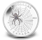 1/4 oz. Fine Silver Coin - Animal Architects: Spider and Web (2014)