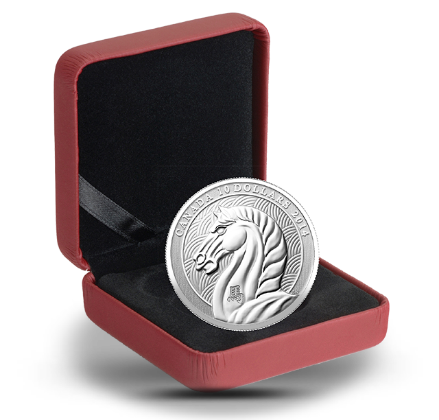1/2 oz Fine Silver Coin - Year of the Horse (2014) | The Royal