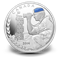 Pièce de 1 oz en argent fin - 50e anniversaire des opérations canadiennes de maintien de la paix à C