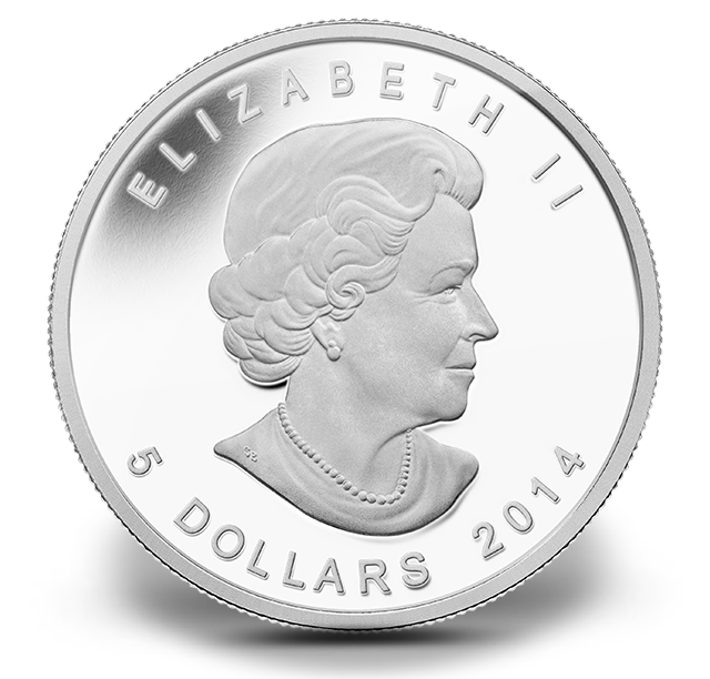 1 oz. Fine Silver Coin - Peregrine Falcon (2014) | The Royal