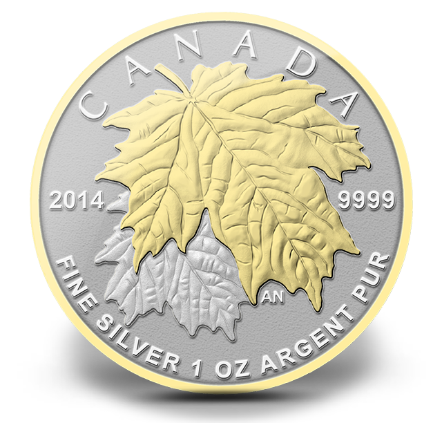 Fine Silver Fractional Set - Maple Leaf - Mintage: 9,999 (2014
