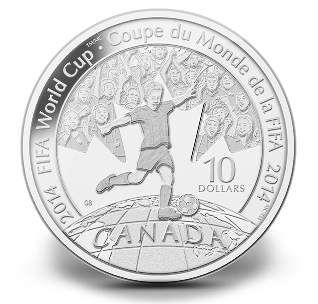 1/2 oz. Fine Silver Coin - 2014 FIFA World Cup(TM/MC) | The Royal