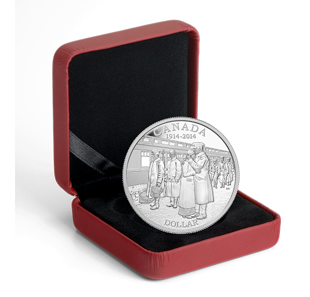 Proof Fine Silver Dollar - 100th Anniversary of the Declaration of