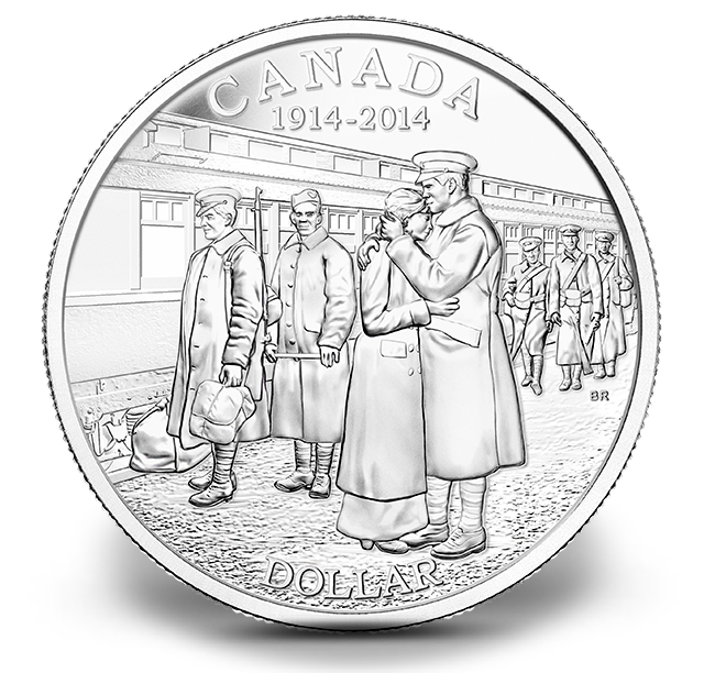 Brilliant Fine Silver Dollar - 100th Anniversary of the
