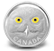 Pièce de un kilogramme en argent fin - Le harfang des neiges - Tirage : 500 (2014)