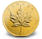 Pi&egrave;ce de 1 oz en or pur - Feuille d'&eacute;rable (2014)