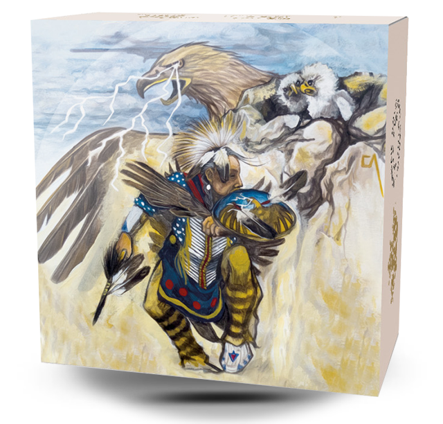 1 oz. Fine Silver Coin - Nanaboozhoo and the Thunderbird's