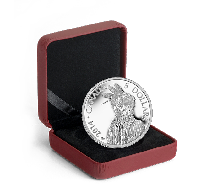 1/10 oz. Pure Platinum Coin - Portrait of Nanaboozhoo