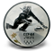 1 oz. Sterling Silver 3-Roubles Coin - Curling: Sochi 2014 Winter Olympics
