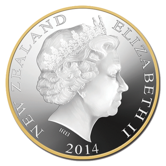 Reference image of 1 oz. Fine Silver Coin - The Hobbit: The Battle of Five Armies (2015)
