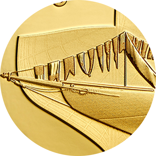 Reference image of Pure Gold Coin - Bluenose