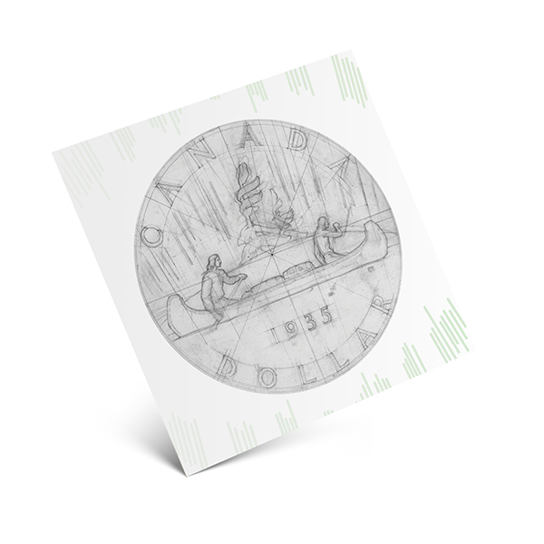 Reference image of 1 Kilogram Pure Silver Coin – The Quintessential Voyageur Dollar