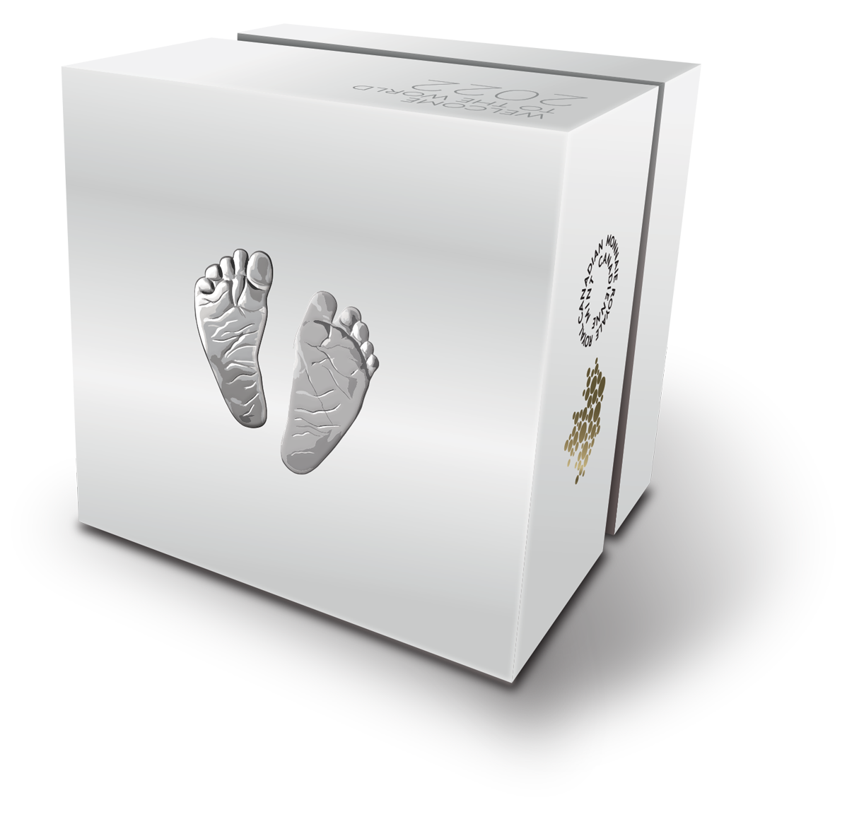 Reference image of Baby Gift - Welcome to the World Pure Silver Coin