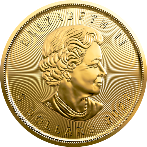 Reference image of 1/10 oz. 99.99% Pure Gold Coin - Treasured Gold Maple Leaf – Year of the Tiger