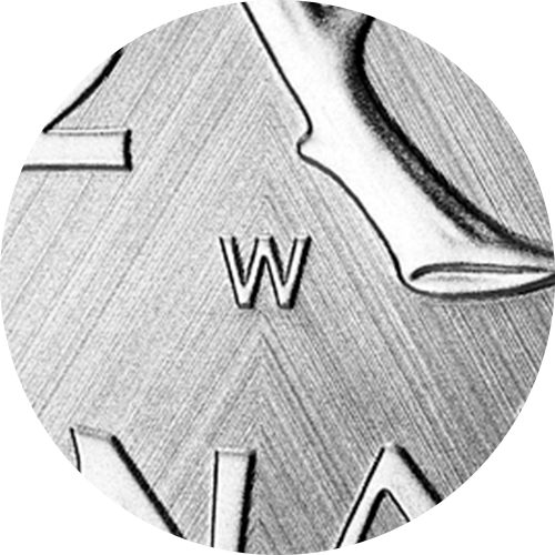 "W" mint mark