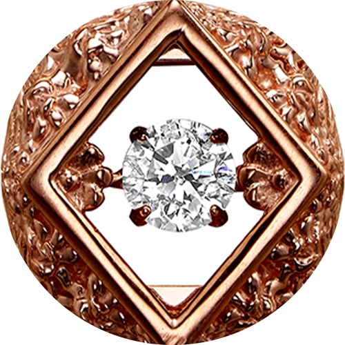 Reference image of Pure Silver Coin – Dancing Diamond Sparkle of the Heart