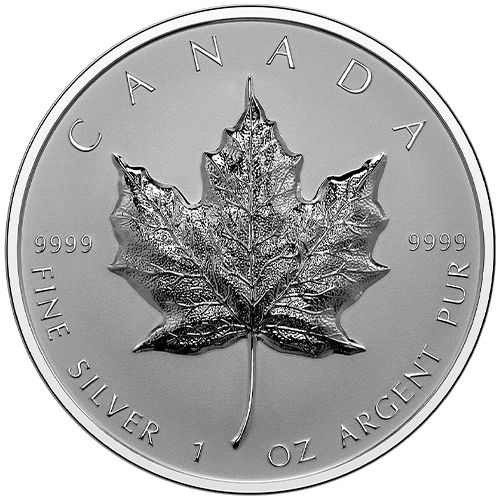 CANADA 2018 20$ QUEEN ELIZABETH II MAPLE LEAVES BROOCH 1oz PURE SILVER COIN 