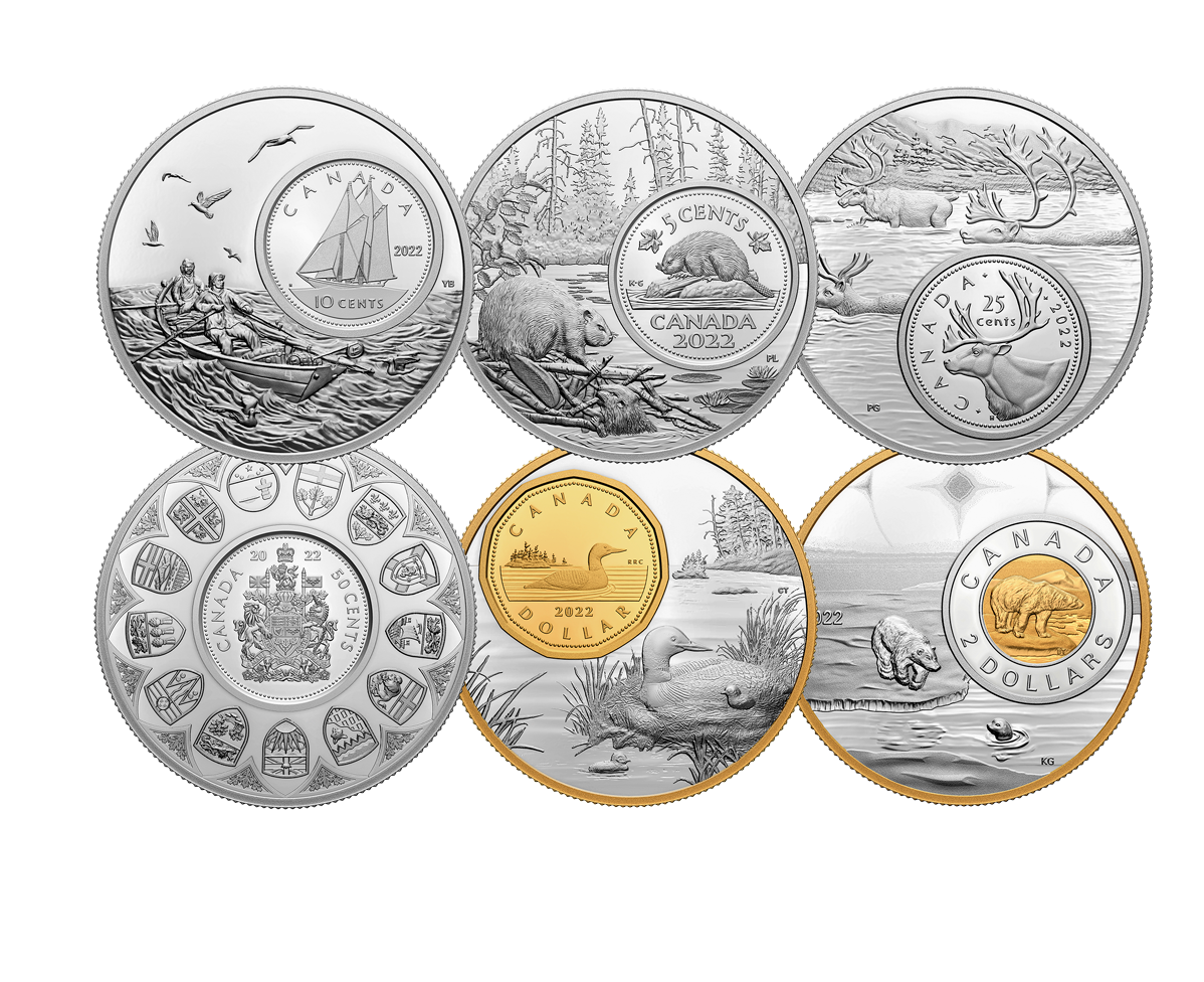 Roman Silver Coins 全5巻セット 5 oz. Pure Silver Six-Coin Subscription Series – The Bigger