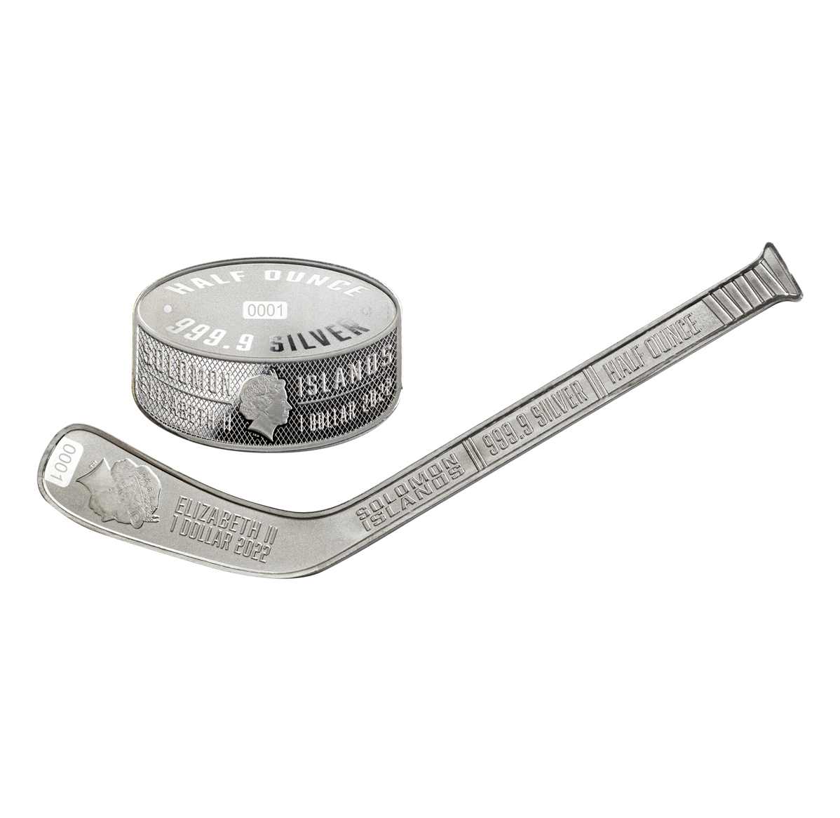 Heritage Sports Series: Ice Hockey - Fine Silver 2-Coin Set