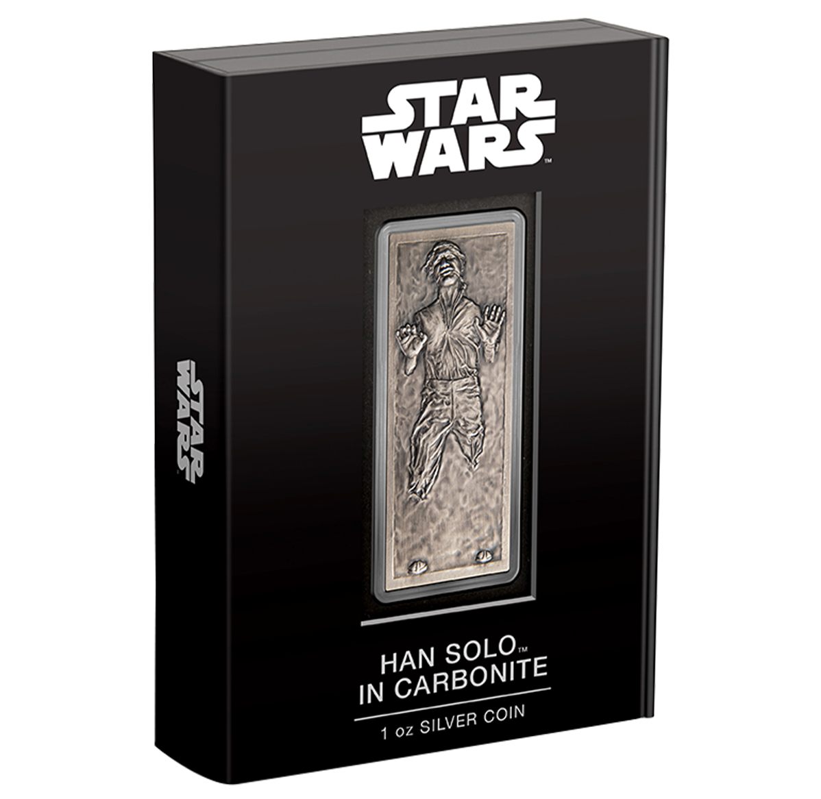 1 oz Pure Silver Coin - Han Solo™ in Carbonite | The Royal Canadian Mint