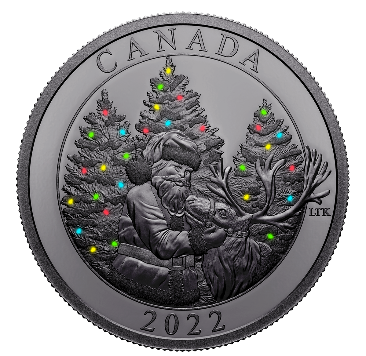 50 Pure Silver Coin The Magic of the Season The Royal Canadian Mint