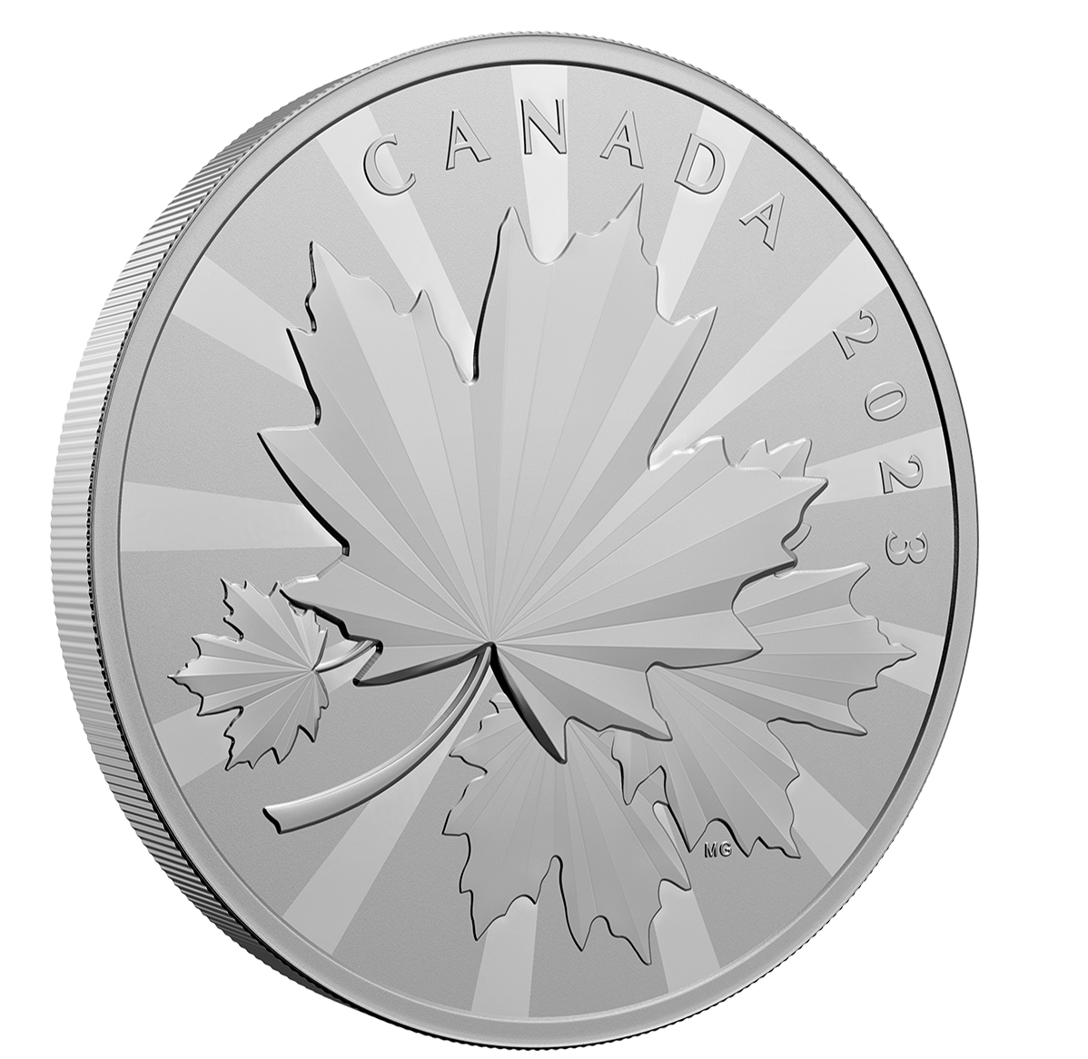 1 kg Fine Silver Coin Multifaceted Maples The Royal Canadian Mint