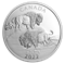 2 oz. Fine Silver Coin – The Mighty Bison