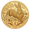 Pièce de un kilogramme en or pur – Année lunaire du Lapin 