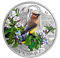 1 oz. Pure Silver Coin – Colourful Birds: Cedar Waxwing