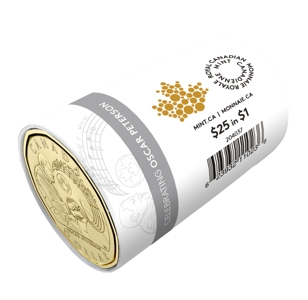 Celebrating Oscar Peterson Special Wrap Roll Set The Royal Canadian Mint