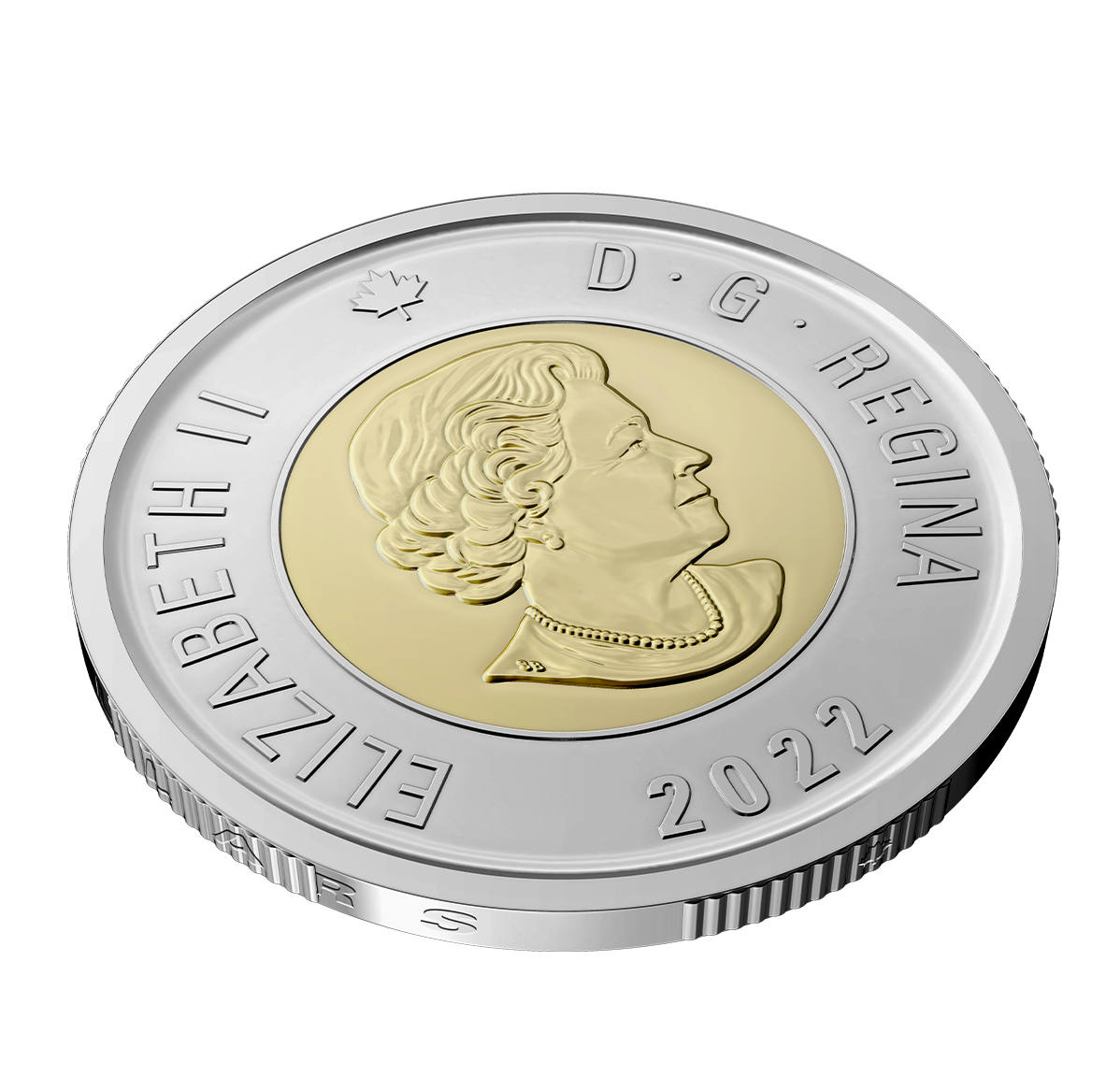 Rouleau spécial de pièces de 2 colorées 2022 50 e anniversaire de la Série du siècle La