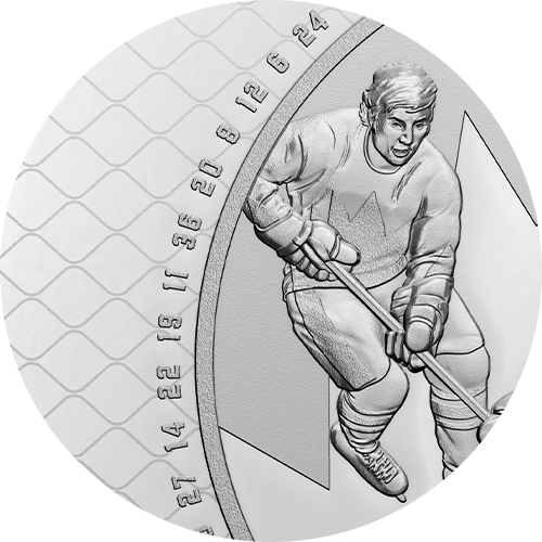 Reference image of 2 oz. Pure Silver Coin – 50th Anniversary of the Summit Series