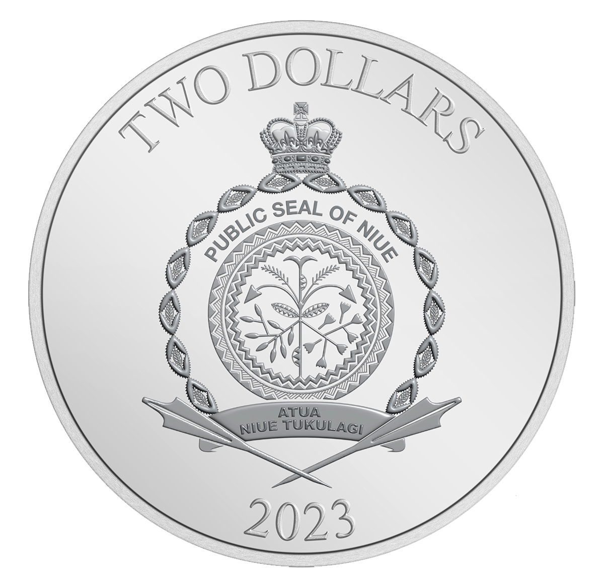 2023 $2 Fine Silver Coin – Love is Precious : Swans | The Royal