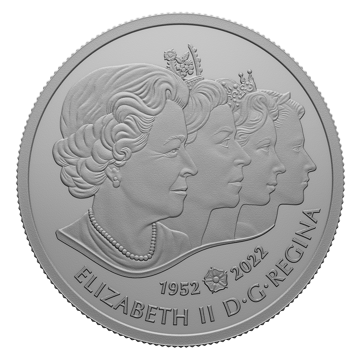 Pobjoy Mint アニバーサリー記念硬貨　queen 1 oz. Pure Platinum Coin – The Platinum Jubilee of Her